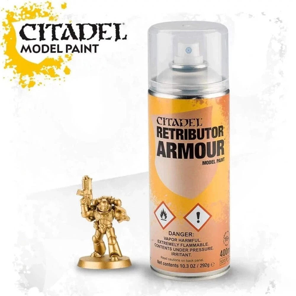 Citadel Colour Spray Paint, Retributor Armour 62-25, 400ml