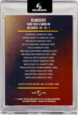 Seabiscuit Collectable BASE Card, Sideline Series