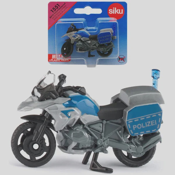 Siku 1551 - BMW Police Motorcycle Diecast