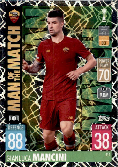 Gianluca Mancini, Man of the Match, 2021-22 Topps Match Attax UEFA Champions & Europa League