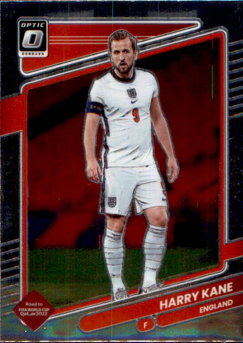 Harry Kane, Optic, 2021-22 Panini Donruss Soccer Road To FIFA World Cup Qatar