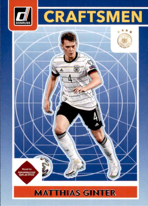 Matthias Ginter, Craftsmen, 2021-22 Panini Donruss Soccer Road To FIFA World Cup Qatar