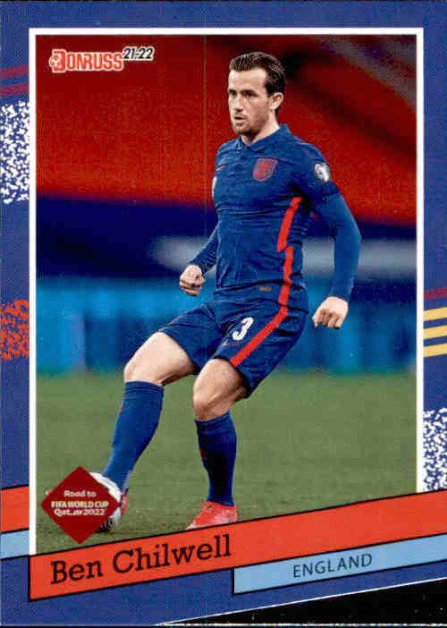 Ben Chilwell, 1991 Tribute, 2021-22 Panini Donruss Soccer Road To FIFA World Cup Qatar