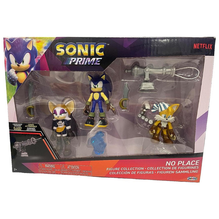  Sonic Prime Figures 5 Pack Blister, Series 1, Randomly  Selected, Collect All 16! : Toys & Games