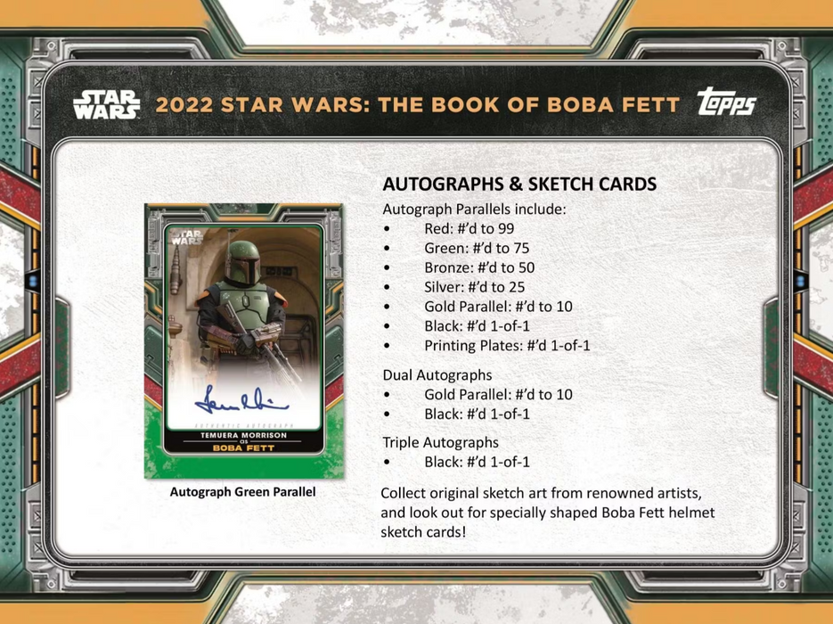 2022 Topps, Star Wars: The Book of Boba Fett Hobby Box