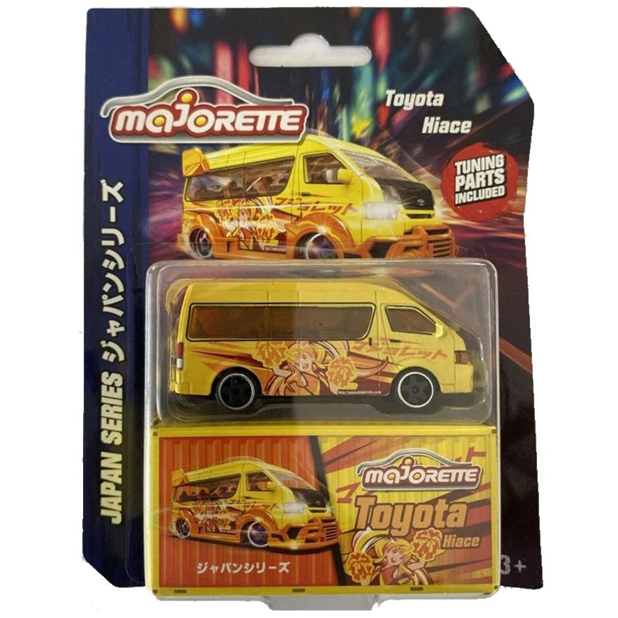 Majorette - Toyota Hiace - Japan Series Deluxe, 1:64 Scale Diecast Car