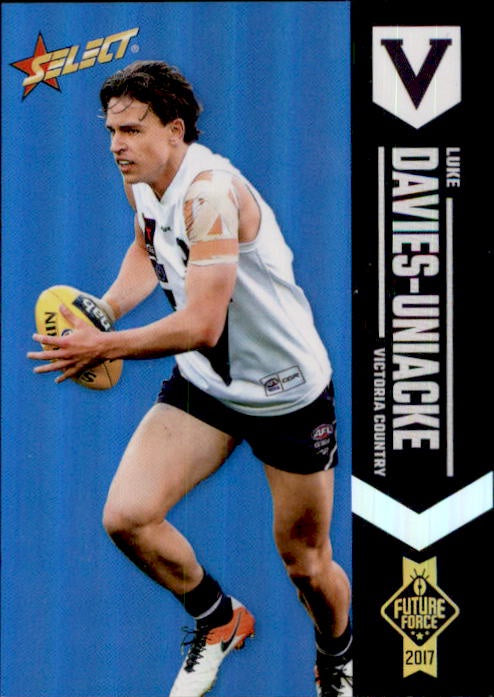 Luke Davies-Uniacke, Blue Parallel, 2017 Select AFL Future Force