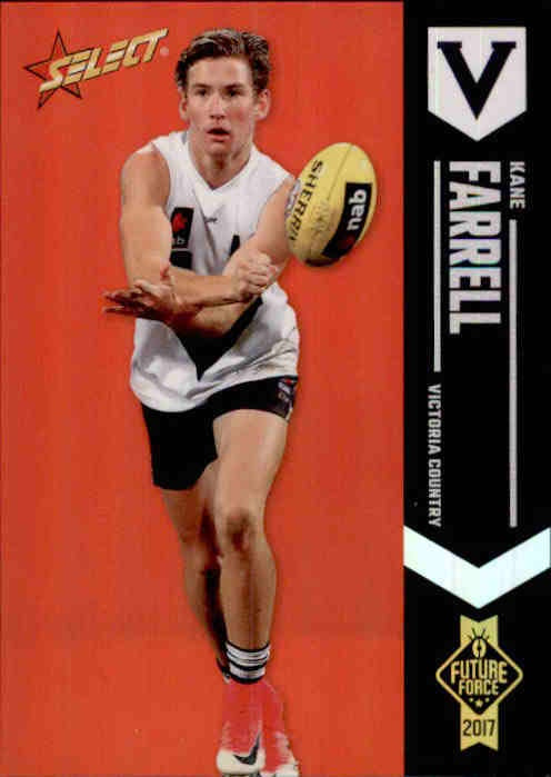 Kane Farrell, Red Parallel, 2017 Select AFL Future Force