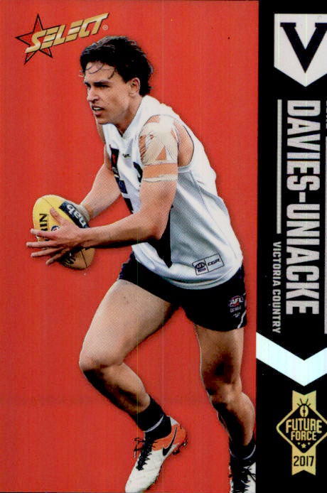 Luke Davies-Uniacke, Red Parallel, 2017 Select AFL Future Force