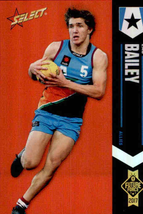 Zac Bailey, Red Parallel, 2017 Select AFL Future Force