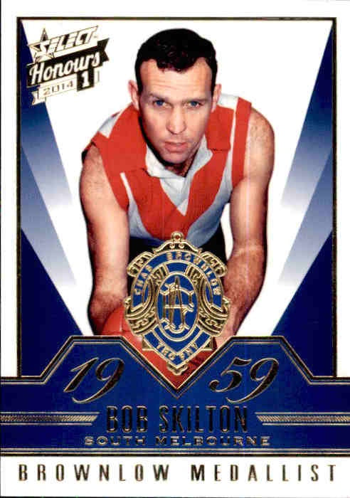 Bob Skilton, BG18, Brownlow Gallery, 2014 Select AFL Honours 1