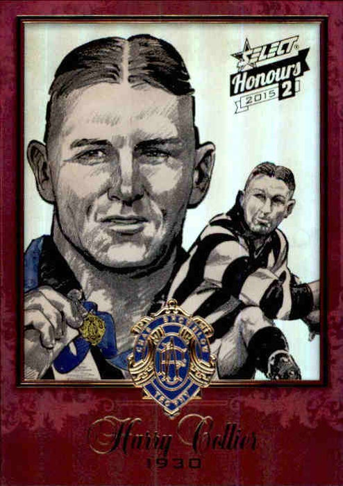 Harry Collier, Brownlow Sketch, 2015 Select AFL Honours 2