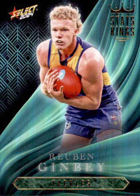 Reuben Ginbey, SK85, Stats Kings, 2024 Select AFL Footy Stars