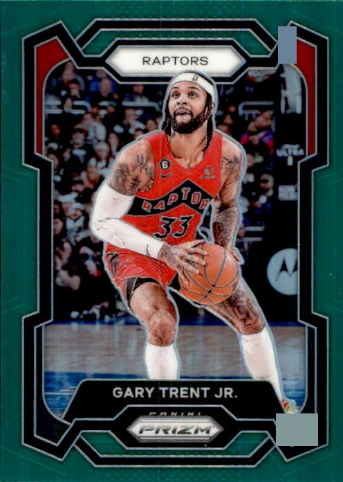 Gary Trent Jr, Green Prizm, 2023-24 Panini Prizm Basketball NBA