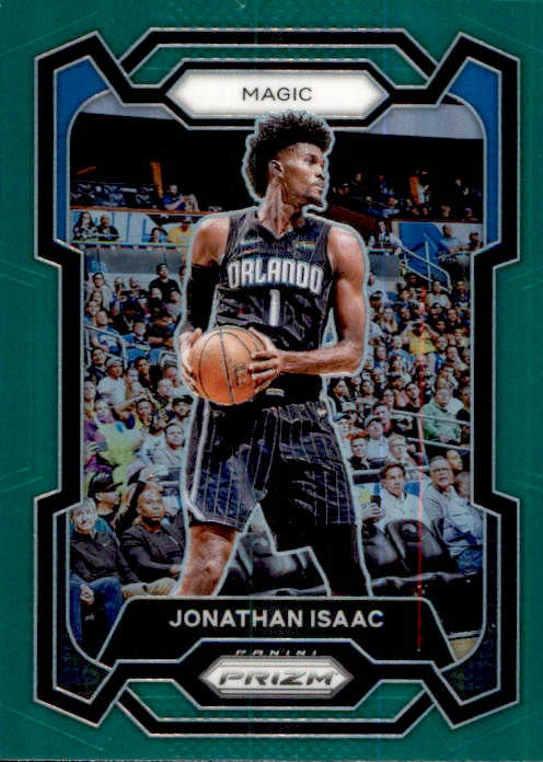 Jonathan Isaac, Green Prizm, 2023-24 Panini Prizm Basketball NBA