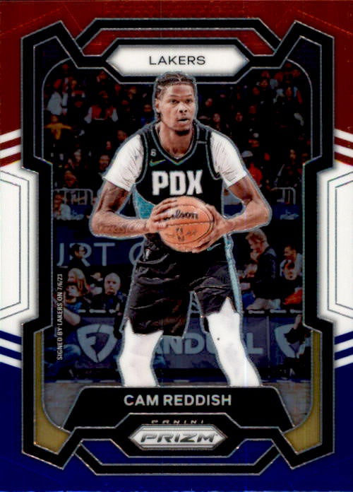 Cam Reddish, Red White Blue Prizm, 2023-24 Panini Prizm Basketball NBA