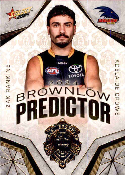 Izak Rankine, Gold Brownlow Predictor, 2024 Select AFL Footy Stars