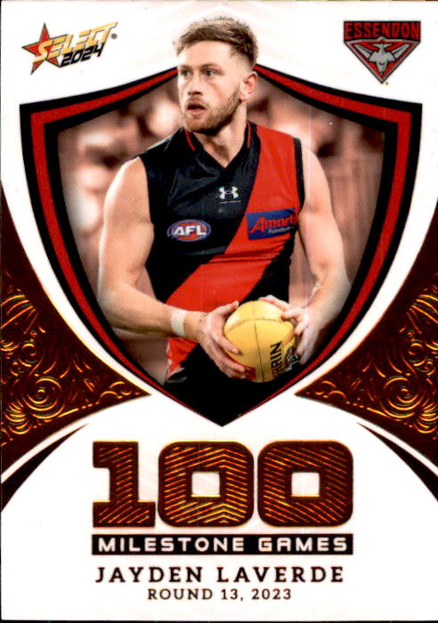 Jayden Laverde, MG30, Milestone, 2024 Select AFL Footy Stars