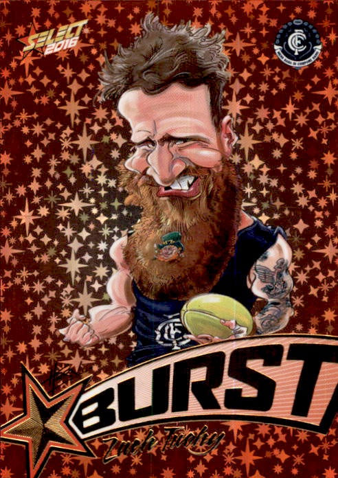 Zach Tuohy, Starburst Caricatures, 2016 Select AFL Footy Stars