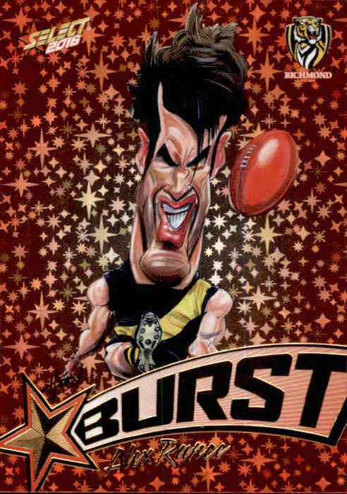 Alex Rance, Starburst Caricatures, 2016 Select AFL Footy Stars