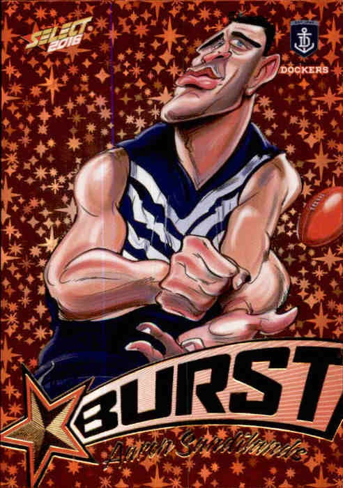 Aaron Sandilands, Starburst Caricatures, 2016 Select AFL Footy Stars