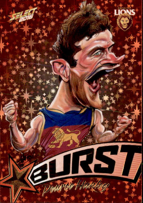 Pearce Hanley, Starburst Caricatures, 2016 Select AFL Footy Stars