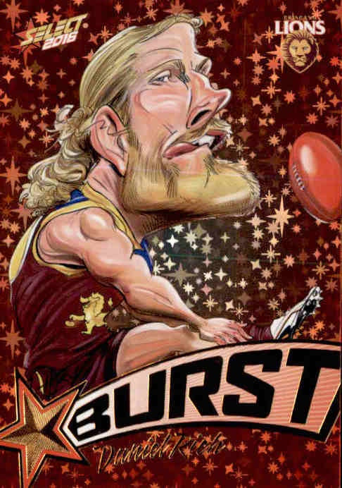 Daniel Rich, Starburst Caricatures, 2016 Select AFL Footy Stars