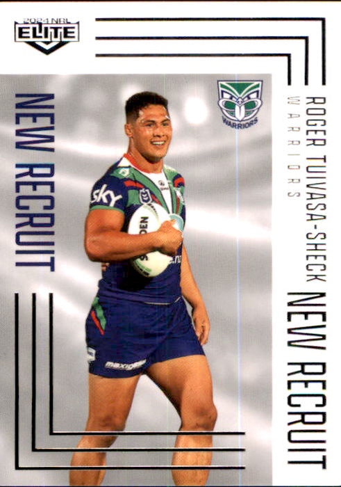 Roger Tuivasa-Sheck, New Recruit, 2024 TLA Elite NRL Rugby League