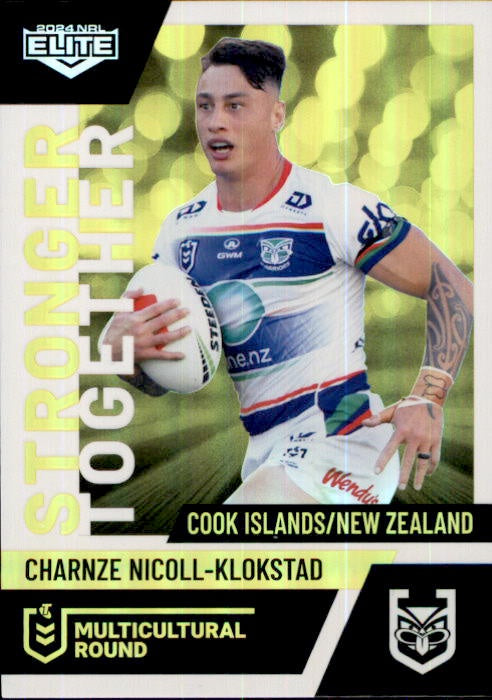 Charnze Nicoll-Klokstad, Stronger Together, 2024 TLA Elite NRL Rugby League