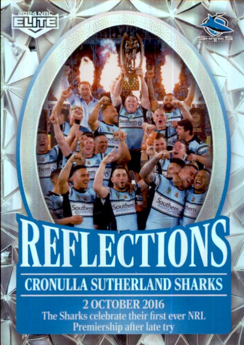 Cronulla Sharks Premiers, Reflections, 2024 TLA Elite NRL Rugby League