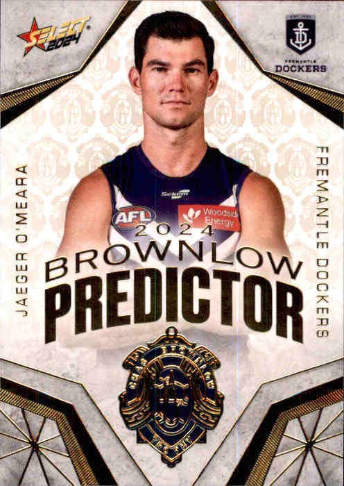 Jaeger O'Meara, Gold Brownlow Predictor, 2024 Select AFL Footy Stars