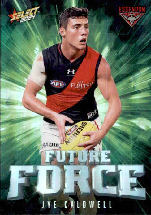 Jye Caldwell, FFG21, Future Force Green, 2024 Select AFL Footy Stars