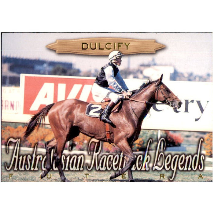 Dulcify, 1996 Futera Australian Racetrack Legends