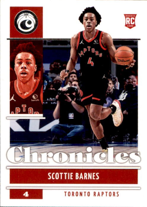 Scottie Barnes, RC, 2021-22 Panini Chronicles Basketball NBA