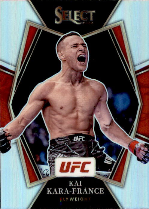 Kai Kara-France, Premier Level, Silver Prizm, 2022 Panini Select UFC