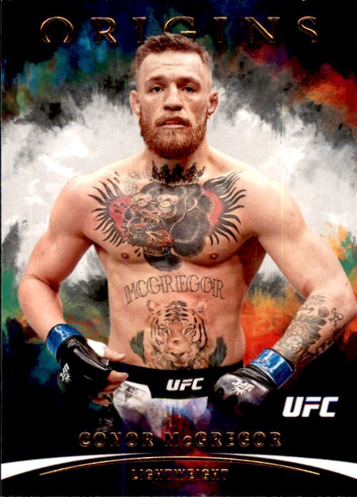 Conor McGregor, Origins, Bronze Parallel, 2022 Panini Chronicles UFC
