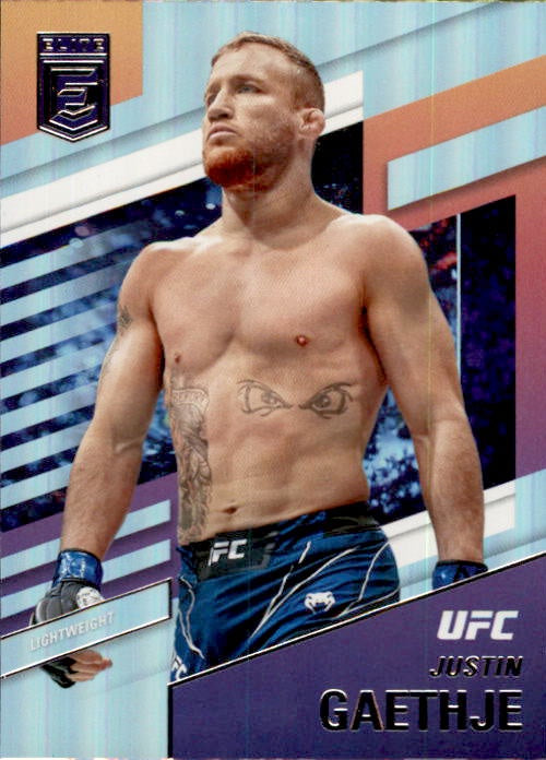 Justin Gaethje, Elite, 2022 Panini Chronicles UFC