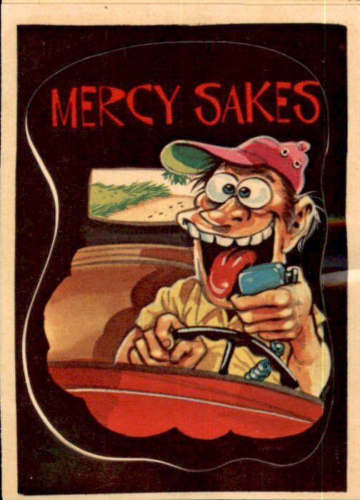 Mercy Sakes, Donruss CB Dictionary Sticker Card