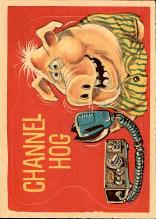 Channel Hog, Donruss CB Dictionary Sticker Card