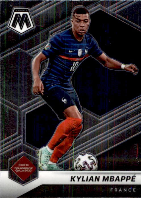 Kylian Mbappe, 2021-22 Panini Mosaic FIFA Road to World Cup Soccer