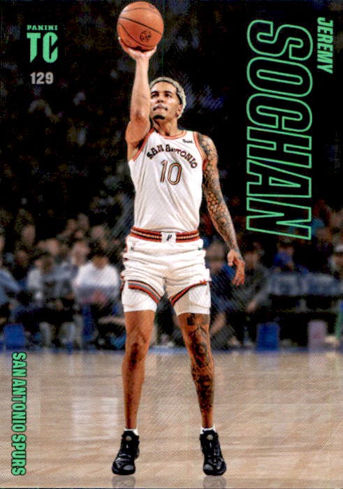 Jeremy Sochan, #129, 2024 Panini Top Class Basketball NBA