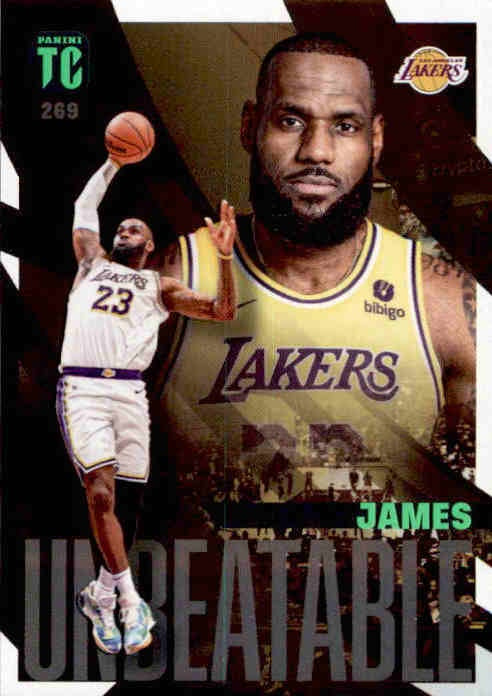 Lebron James, #269, Unbeatable, 2024 Panini Top Class Basketball NBA ...