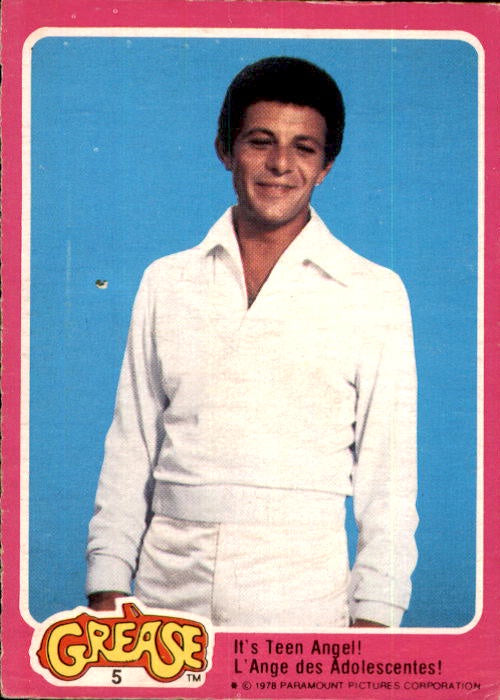 It's Teen Angel!, #5, 1978 Topps GREASE Collector Cards - French Version