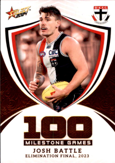Josh Battle, MG91, Milestone, 2024 Select AFL Footy Stars