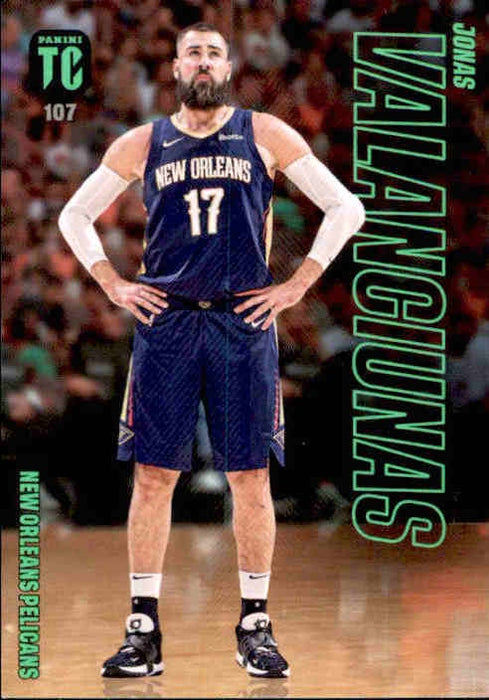 Jonas Valangiunas, #107, 2024 Panini Top Class Basketball NBA