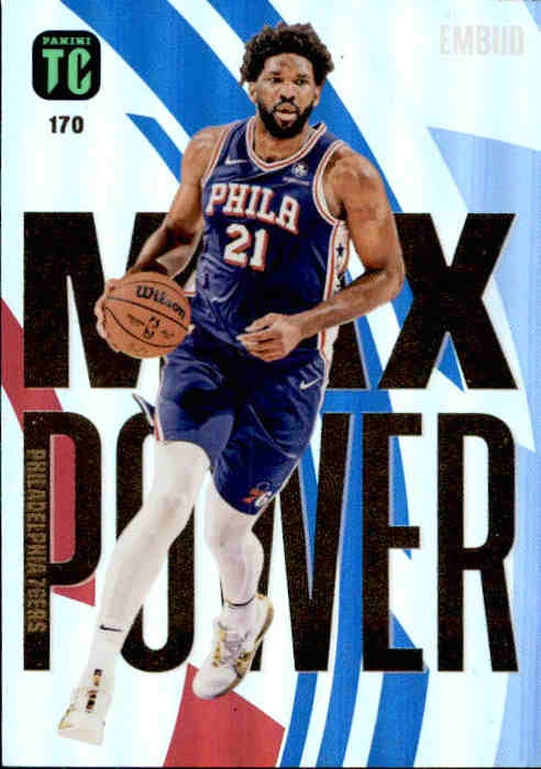 Joel Embiid, Max Power, #170, 2024 Panini Top Class Basketball NBA