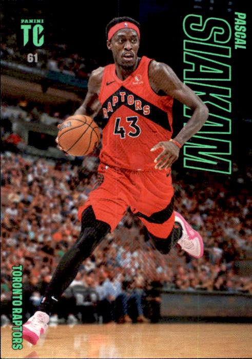 Pascal Siakam, #61, 2024 Panini Top Class Basketball NBA