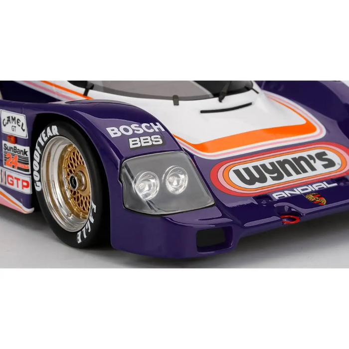 Top Speed Porsche 962 1987 IMSA Daytona 24 Hours 5th Hotchkis Racing  #10 - 1:18 Scale Diecast Resin Model Car