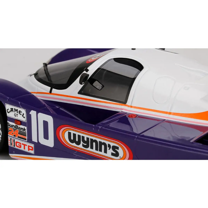 Top Speed Porsche 962 1987 IMSA Daytona 24 Hours 5th Hotchkis Racing  #10 - 1:18 Scale Diecast Resin Model Car