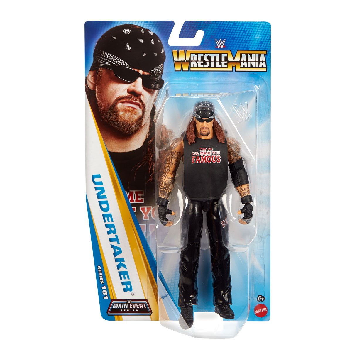 Undertaker - WWE Wrestlemania Main Event Series Action Figure 161 - READ DESCRIPTION